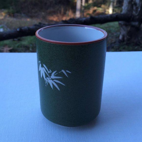 Japanese Green Bamboo Tea Cup NWOT - Picture 6 of 6